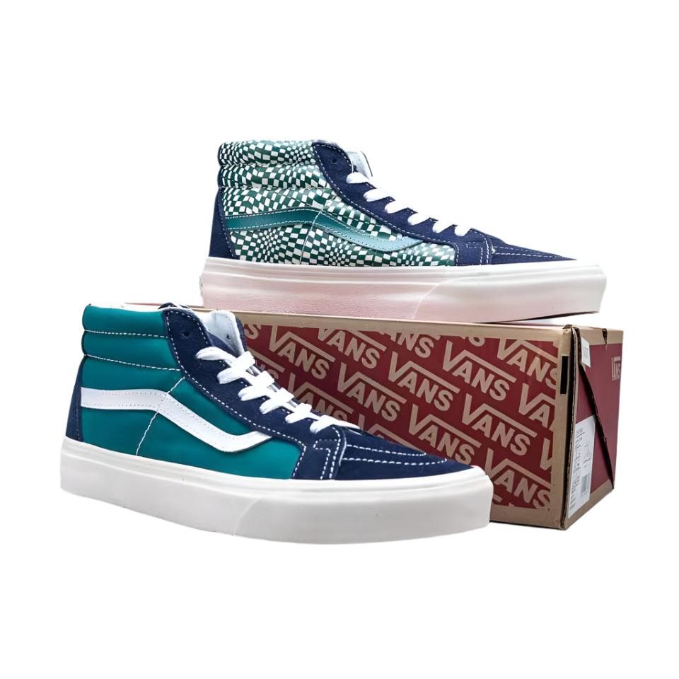 Vans SK8-Mid Reissue Black-Green &