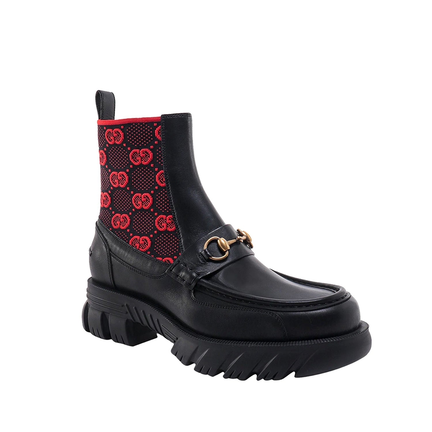 Gucci Gg Leather Boots