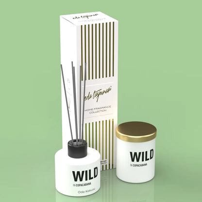 Eda Taspinar Wild Reed Reed Diffuser &amp; Candle Set 100ml