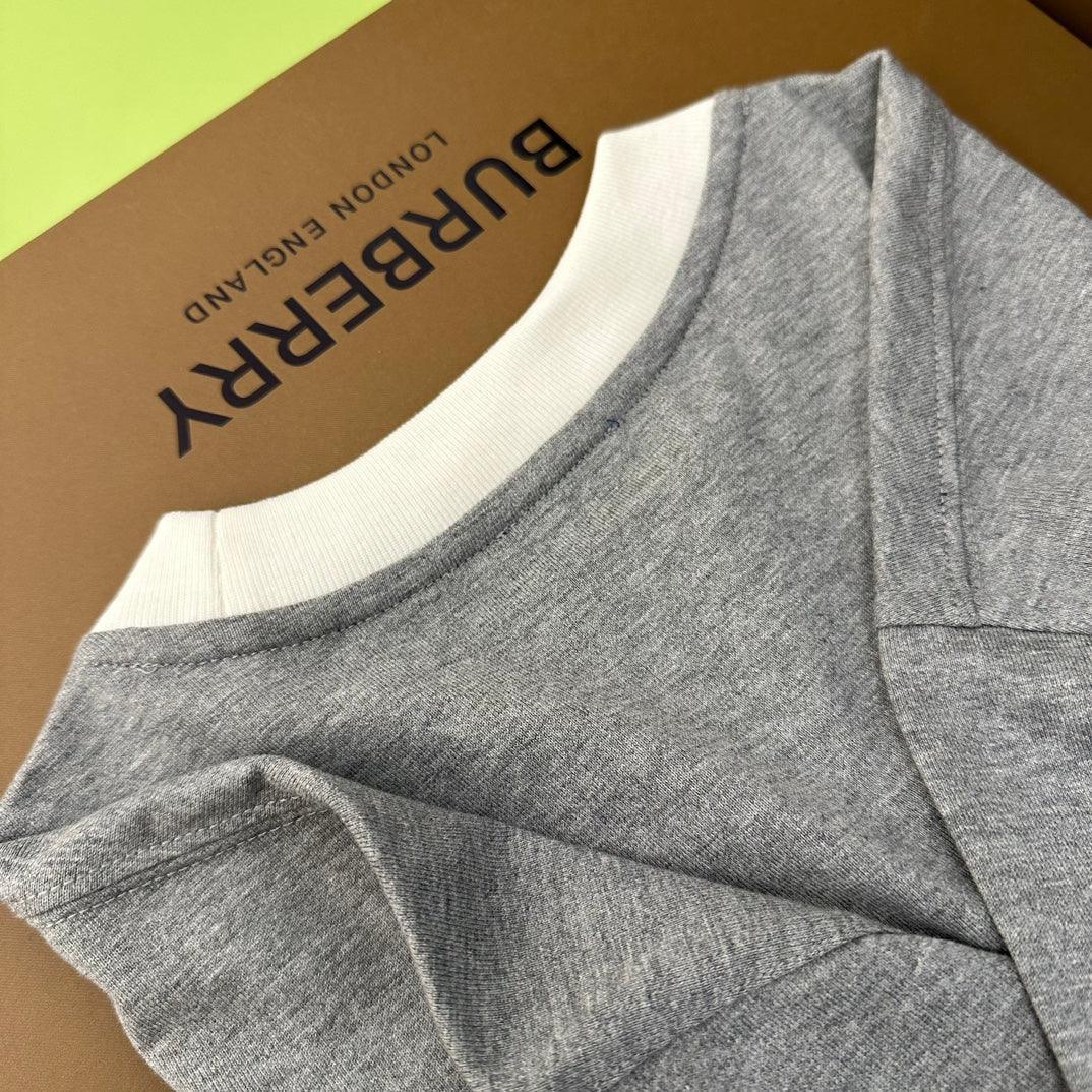 Burberry T-Shirt Without Collar &