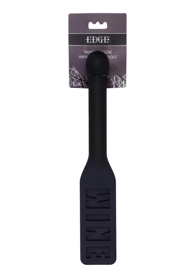 Edge Silicone Paddle - "MINE" Imprint