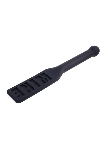 Edge Silicone Paddle - "MINE" Imprint