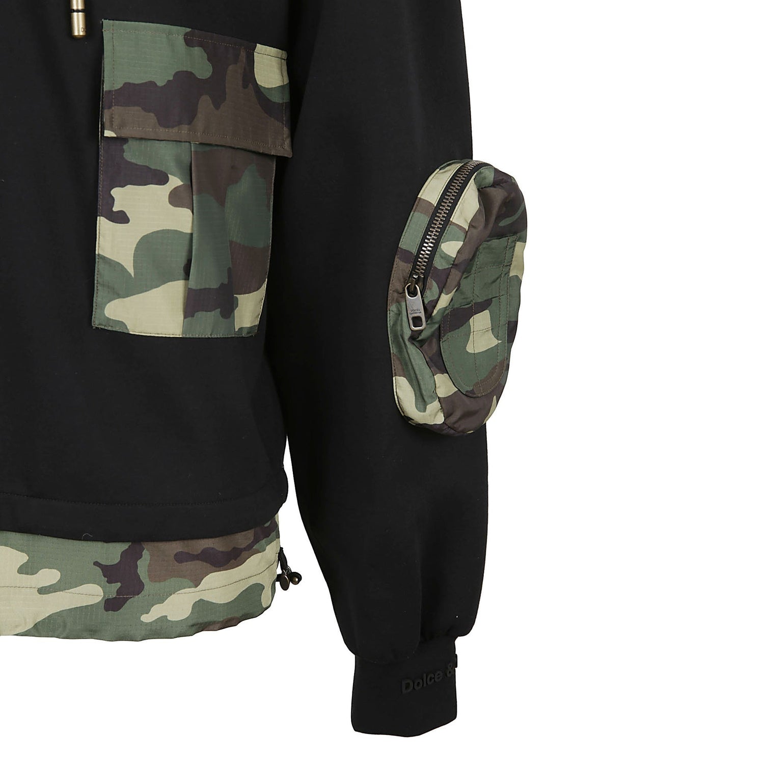 Dolce &amp; Gabbana Camouflage Print Hooded Sweatshirt