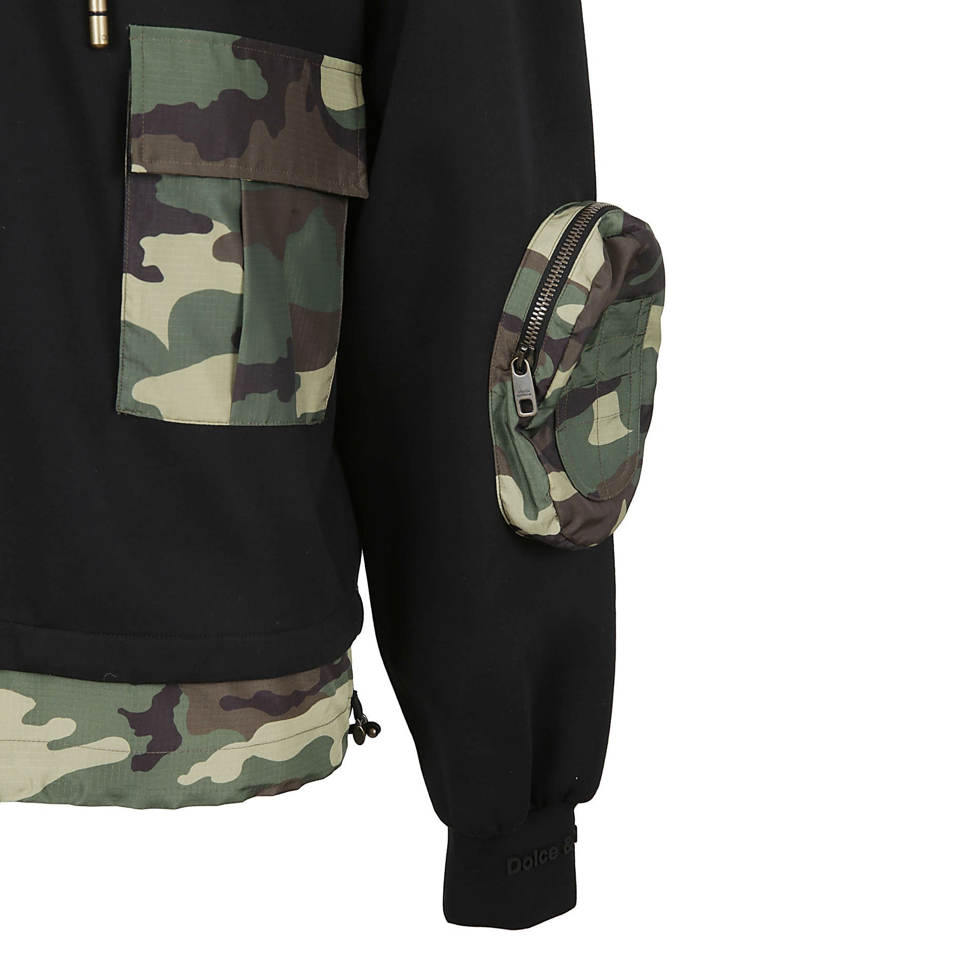 Dolce &amp; Gabbana Camouflage Print Hooded Sweatshirt