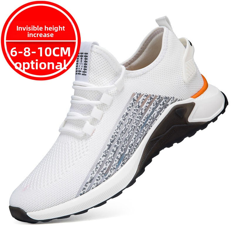 Mens Height Increase Casual Sneakers