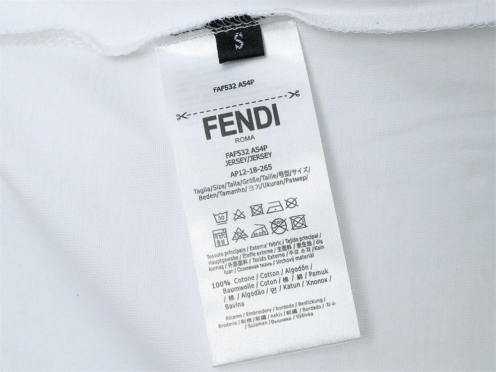 Fendi T-Shirt without Collar &
