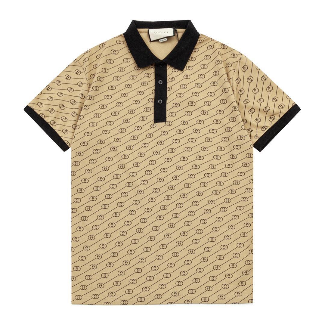 Gucci Beige T-shirt with a collar