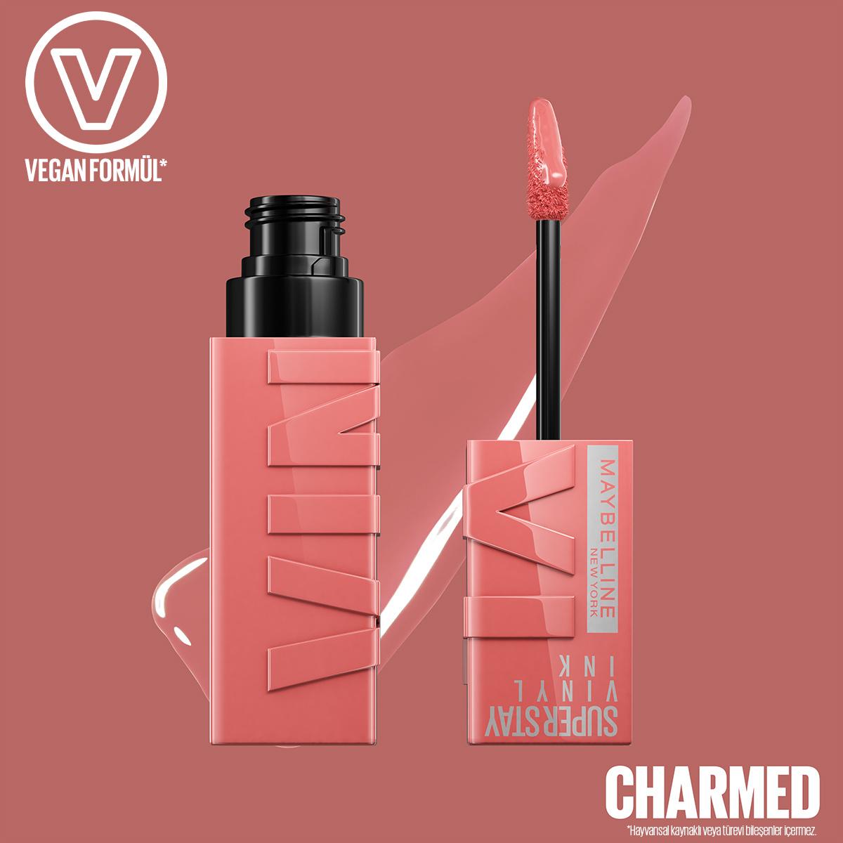 Maybelline New York Super Stay Vinyl Ink Liquid Lipstick - Long-Lasting Glossy Lip Color, Smudge-Proof &amp; Non-Sticky Formula