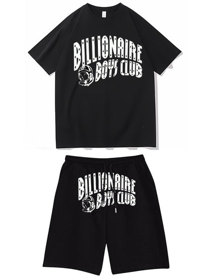 Fashionable street casual sporty short-sleeved suits