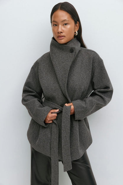Thickened Woolen Coat