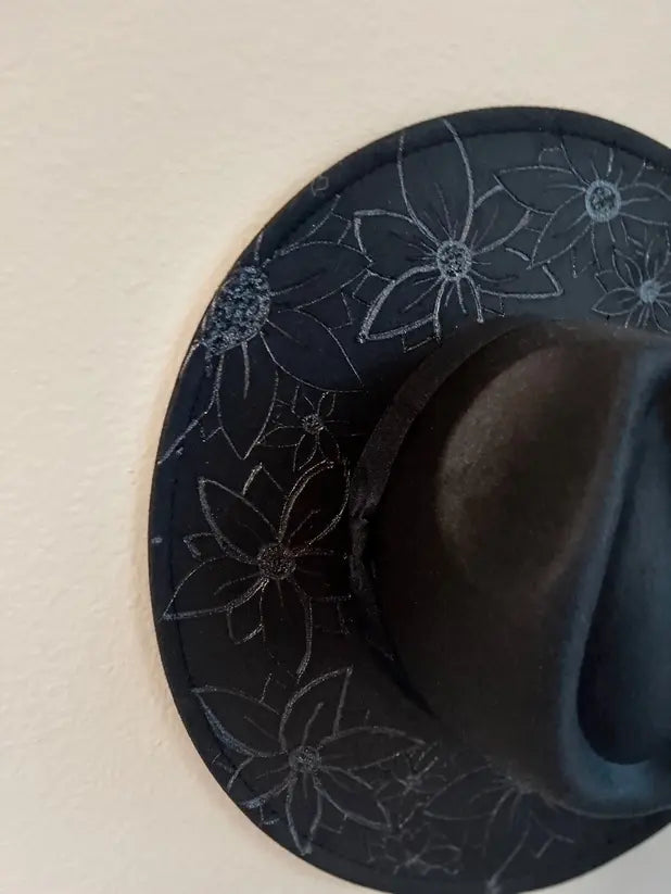Black Record Hat