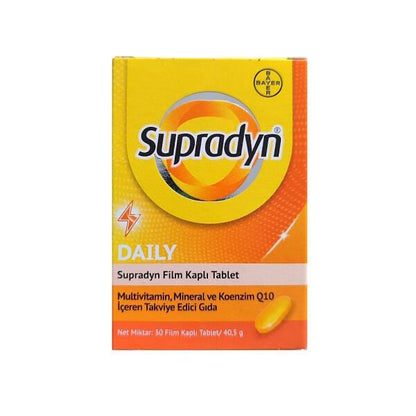 Supradyn Daily Multivitamin Tablets - Boost Your Wellness | 30 Count