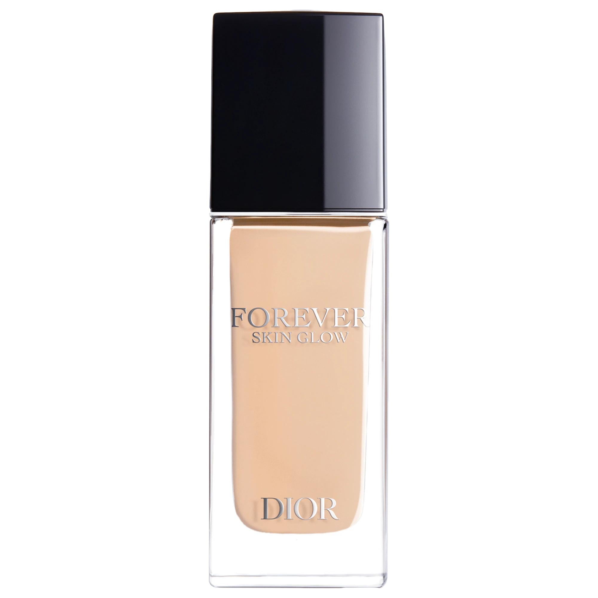 Dior Forever Skin Glow Foundation SPF 15 - 24h Wear, Radiant Finish, Skincare Benefits