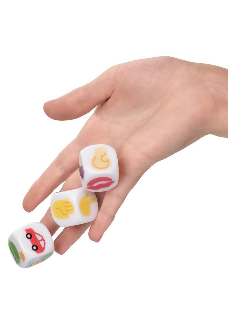 CalExotics Emojigasm Dice Couples Bedroom Game