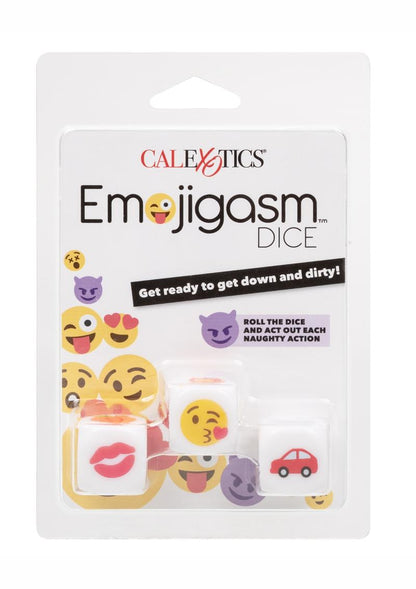 CalExotics Emojigasm Dice Couples Bedroom Game