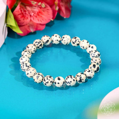 Emotional Detox - Dalmatian Jasper Bracelet