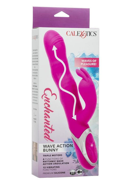 CalExotics Enchanted Wave Action Bunny Rechargeable Vibrator