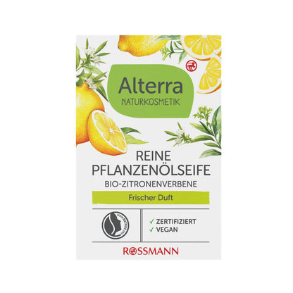 Alterra Rose Lemon &amp; Flower Herbal Soap 100g