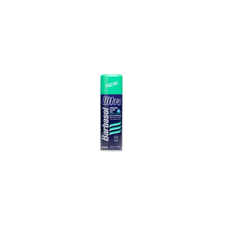 Barbasol Ultra Extra Moisturizing Shave Gel for Dry Skin 198g