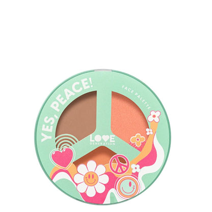 Love Generation Yes, Peace! 01 Beach Bebe Face Palette