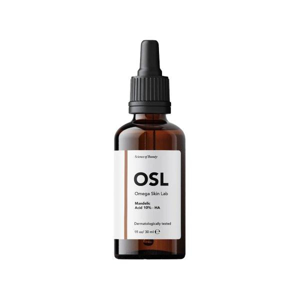 Omega Skin Lab Mandelic Acid 10% &amp; HA Renewal Serum 30 ml