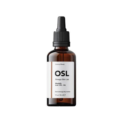 Omega Skin Lab Mandelic Acid 10% &amp; HA Renewal Serum 30 ml
