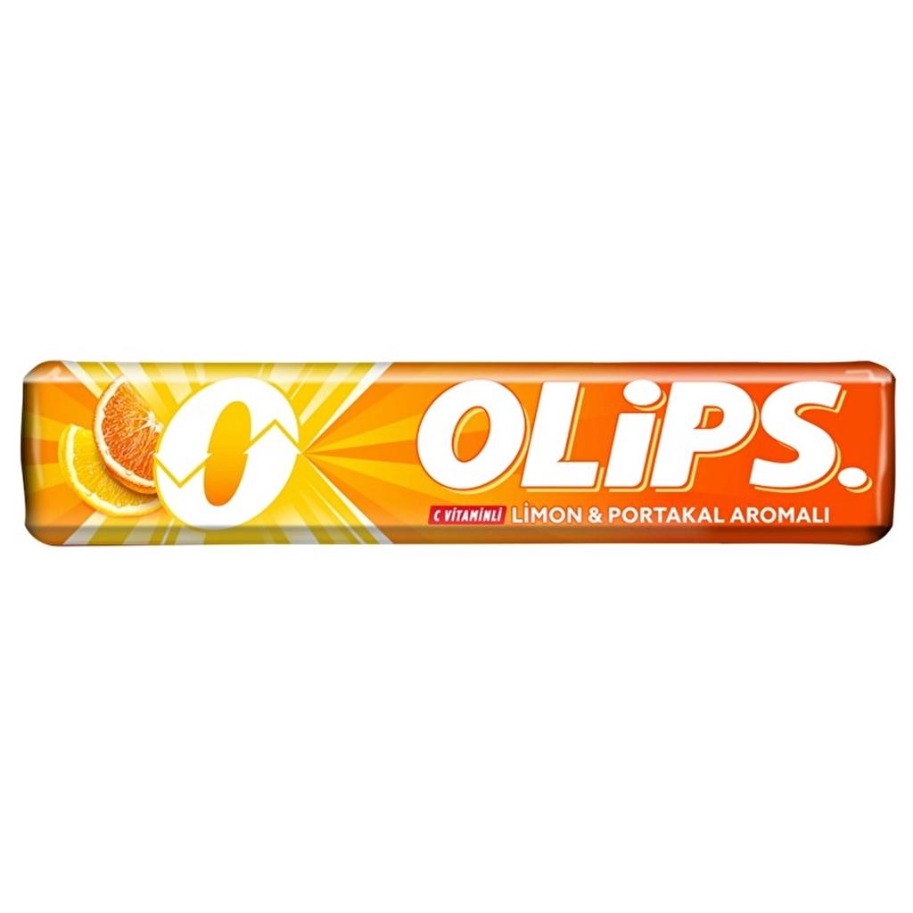 Olips Lemon &amp; Orange Flavored Hard Candy Roll 28g