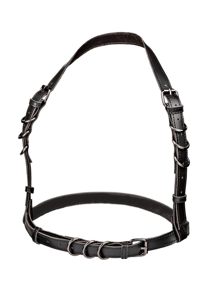CalExotics Euphoria Plus Size Halter Buckle Harness