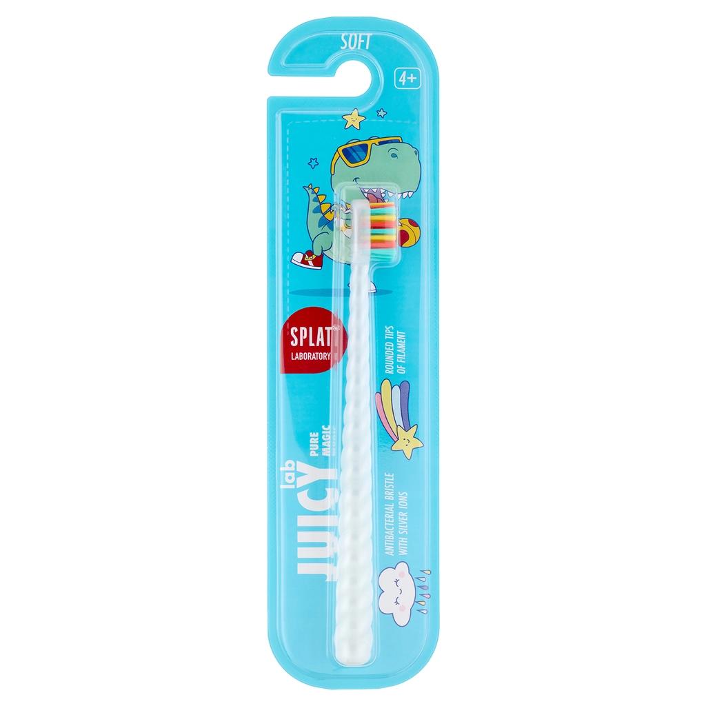 Splat Juicy Lab Silver Kids Toothbrush (Assorted Colors)