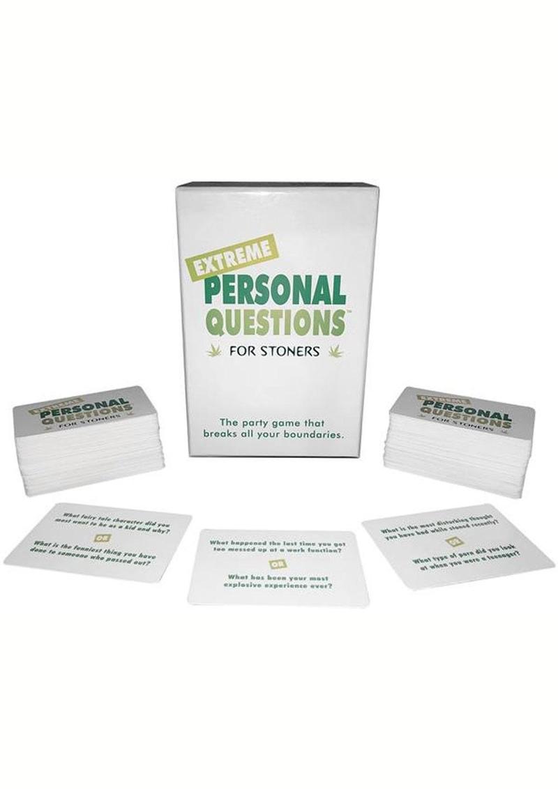 Extreme Personal Questions for Stoners The Party Game