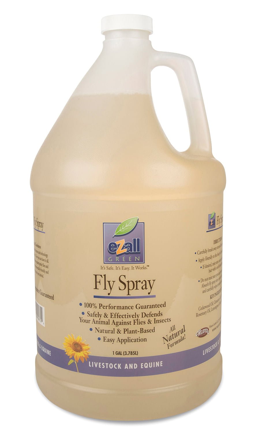 eZall Natural Fly Spray for Horses &amp; Livestock