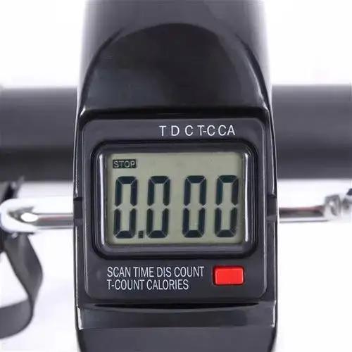 Ezra Mini Exercise Bike for hands and feet, portable home use fitness trainer with adjustable resistance.