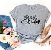 Navy Ezra Chaos Coordinator Tee, a premium graphic T-shirt featuring bold design and comfortable fit.