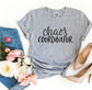 Navy Ezra Chaos Coordinator Tee, a premium graphic T-shirt featuring bold design and comfortable fit.