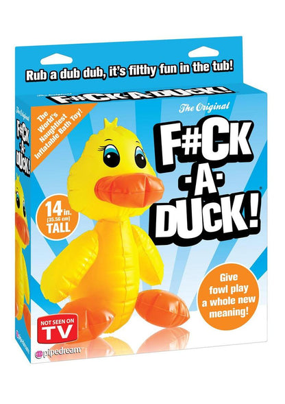 Fuck A Duck Inflatable Bath Toy Inflatable Fun Quirky Design