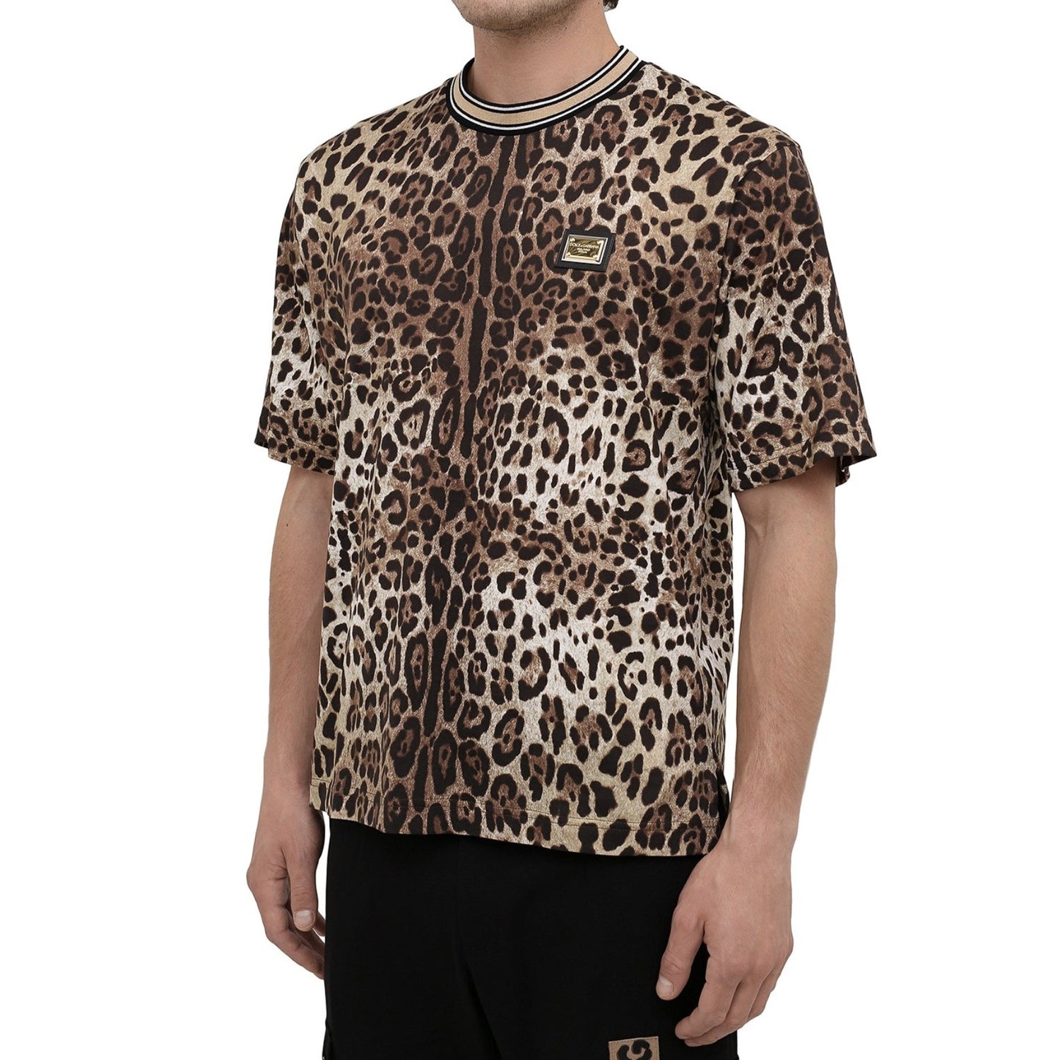 Dolce &amp; Gabbana Leopard Print T Shirt