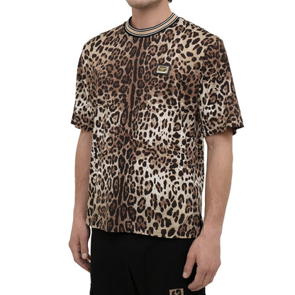 Dolce &amp; Gabbana Leopard Print T Shirt