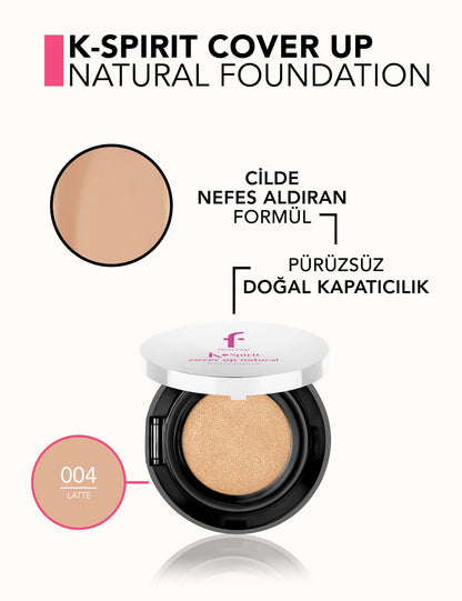 Flormar K-Spirit Cover Up High Coverage Cushion Foundation 15g