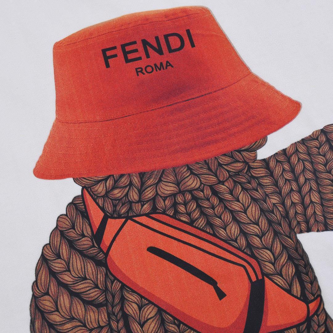 Fendi T-Shirt without Collar &