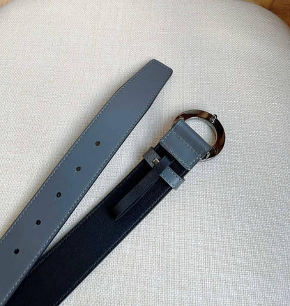 Burberry Leather Vintage Belt &