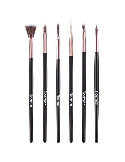 Flormar 6-Piece Nail Art Brush Set for Precision Designs