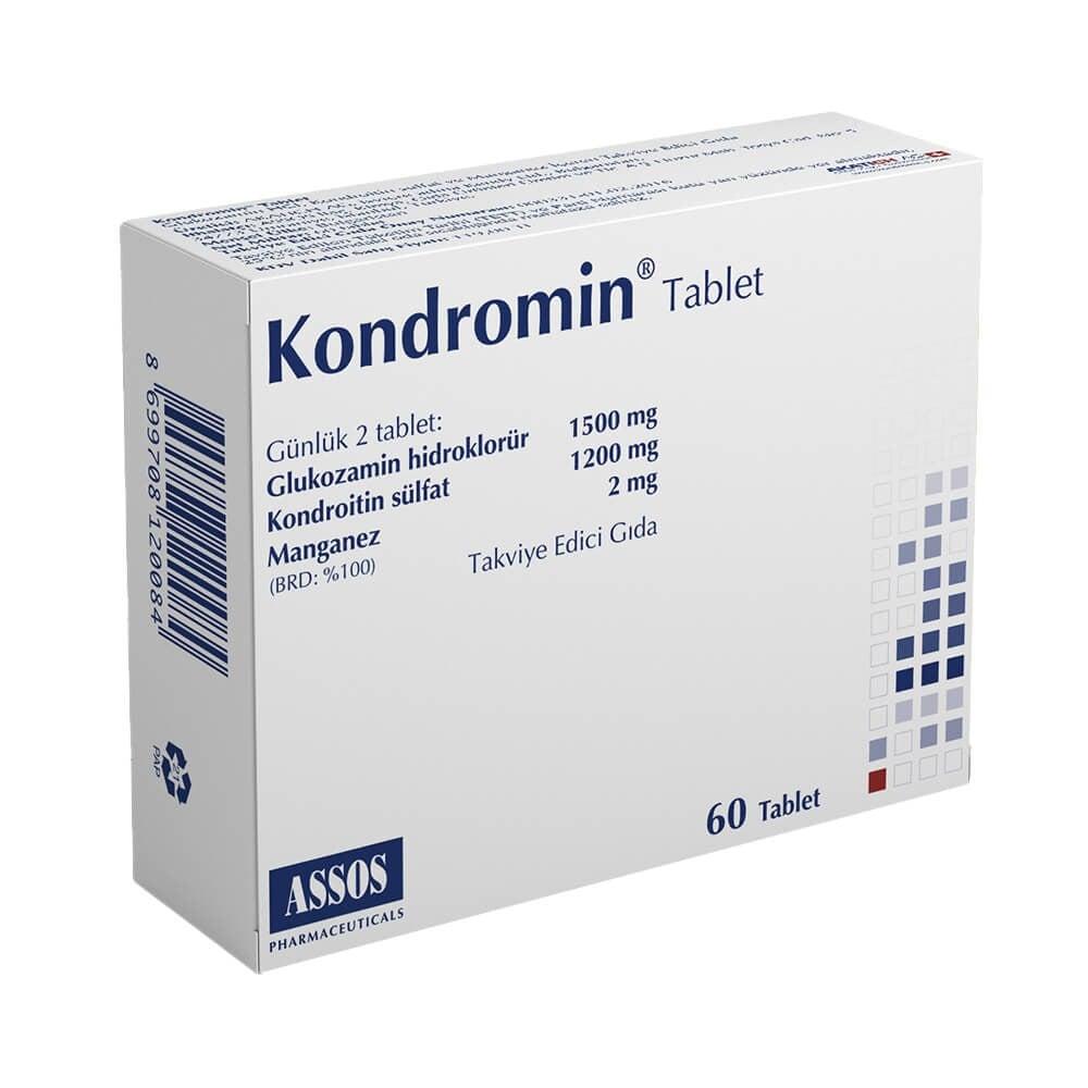 Kondromin - Glucosamine &amp; Chondroitin Supplement for Joint Health Support - 60 Tablets
