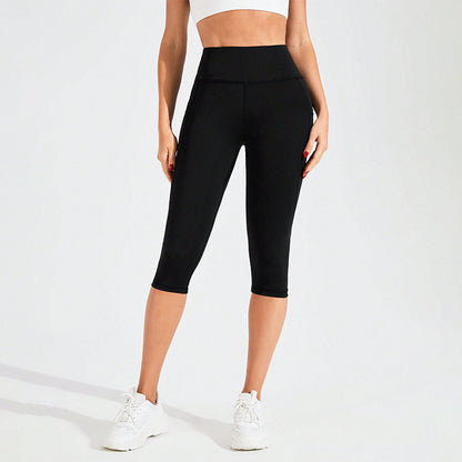 Womens Elastic Yoga Running Shorts