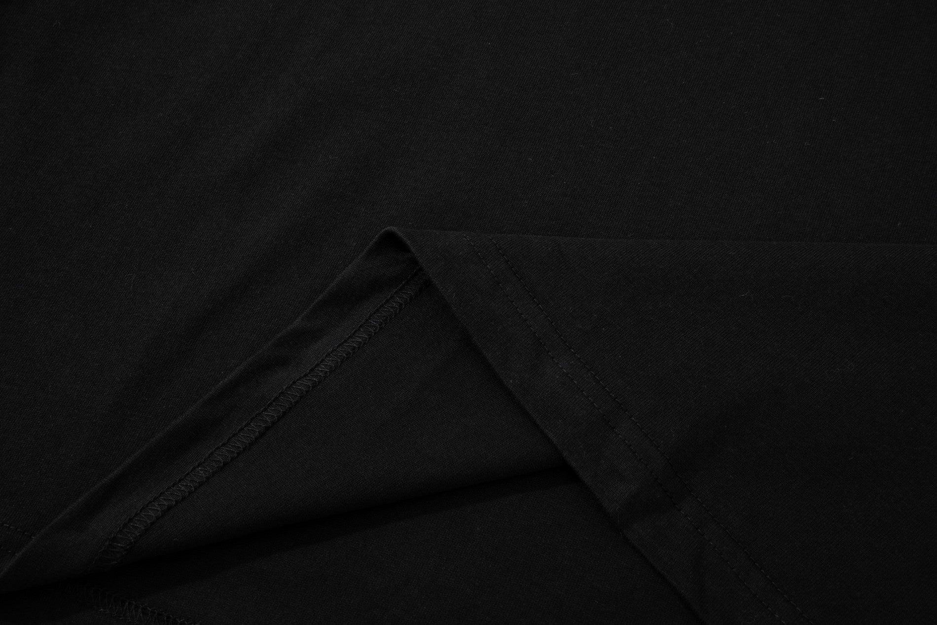 Gucci T-Shirt Without Collar Black | Premium Cotton Casual Wear