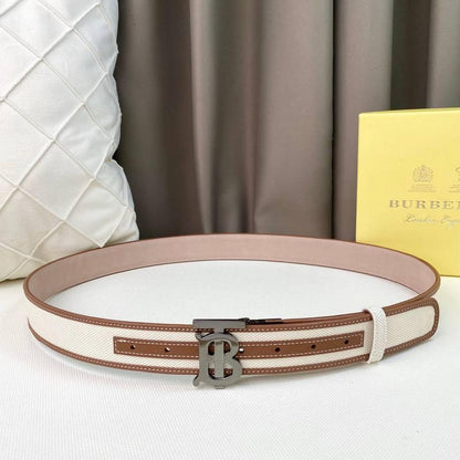 Burberry Reversible Leather Vintage Belt