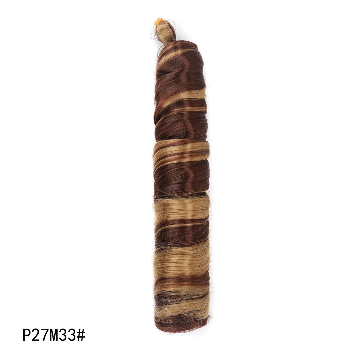 Crochet hair tubes curved wigs braids