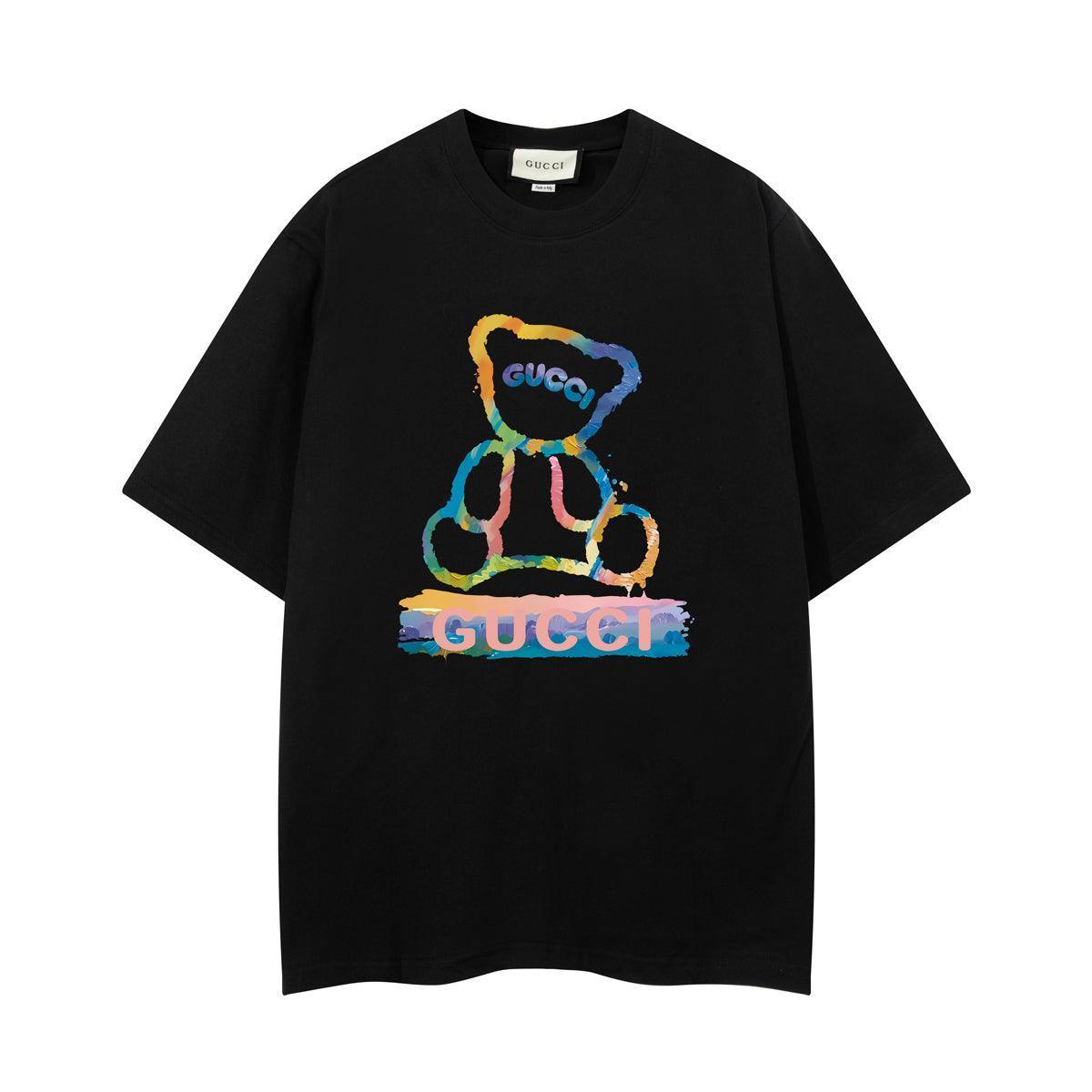 Gucci Black Cotton T-Shirt - Luxury Crew Neck Tee