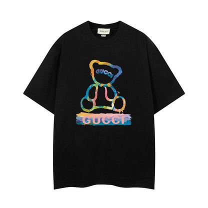 Gucci Black Cotton T-Shirt - Luxury Crew Neck Tee