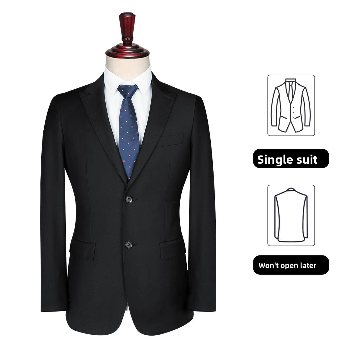 Mens Business Suit Jacket and Trousers