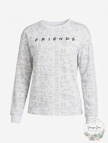 Warner Brothers Juniors Friends Graphic T-Shirt